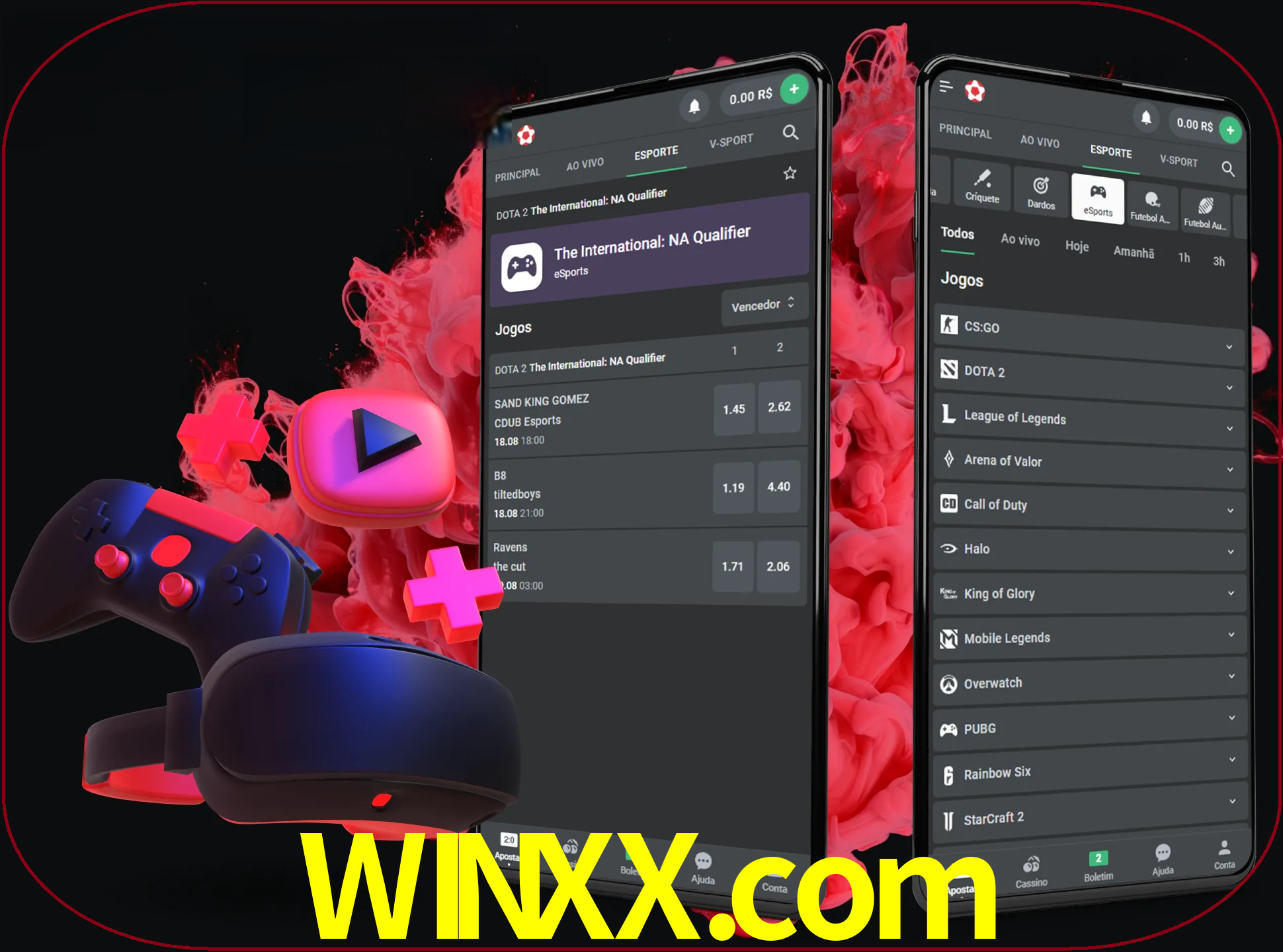 Para ter a aplicação móvel winxx no seu smartphone, basta descarregar o ficheiro apk e seguir as instruções.