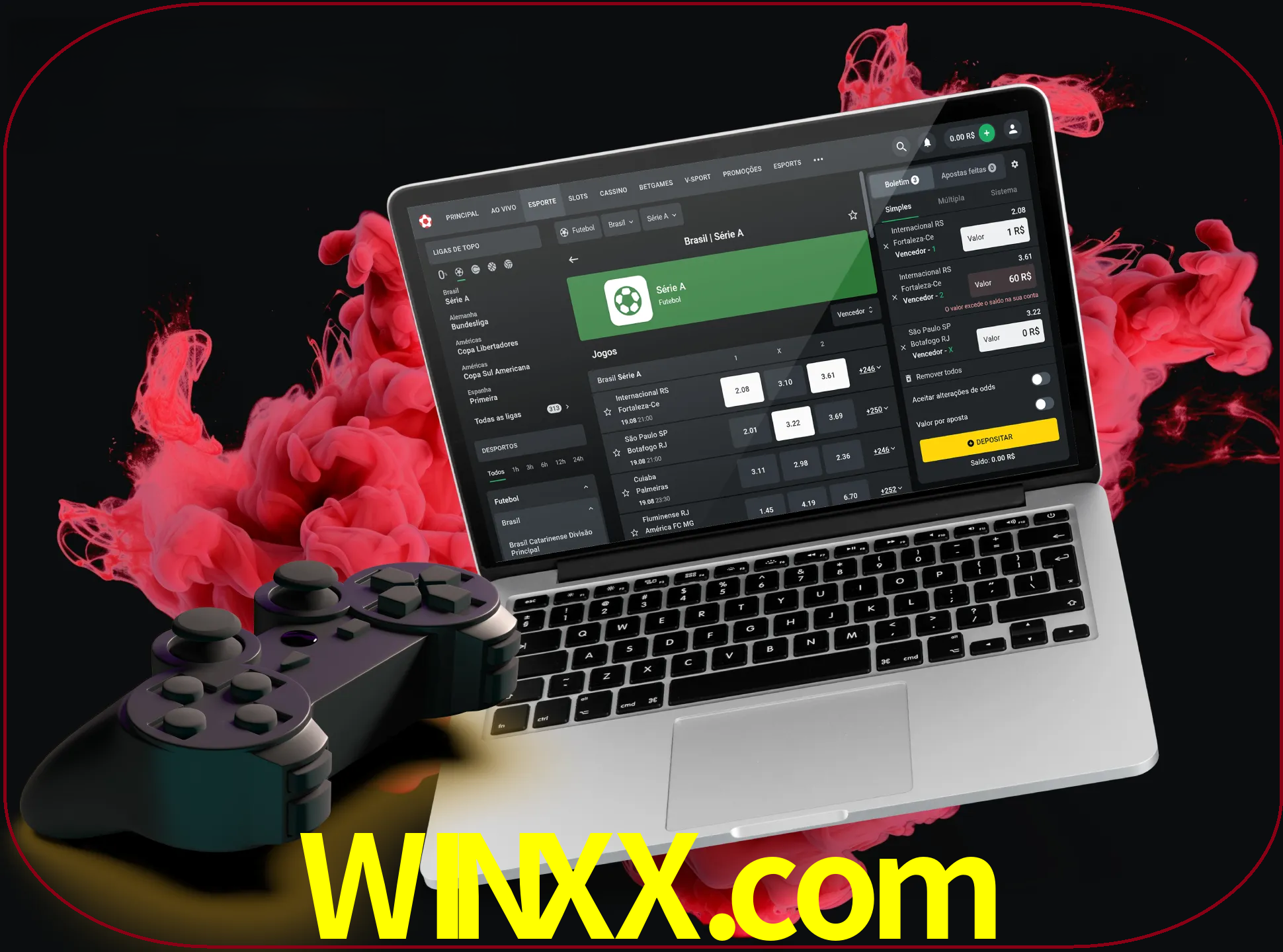 Visite a secção especial de jogos de vídeo em winxx para descobrir em que jogos pode apostar e ganhar muito dinheiro.