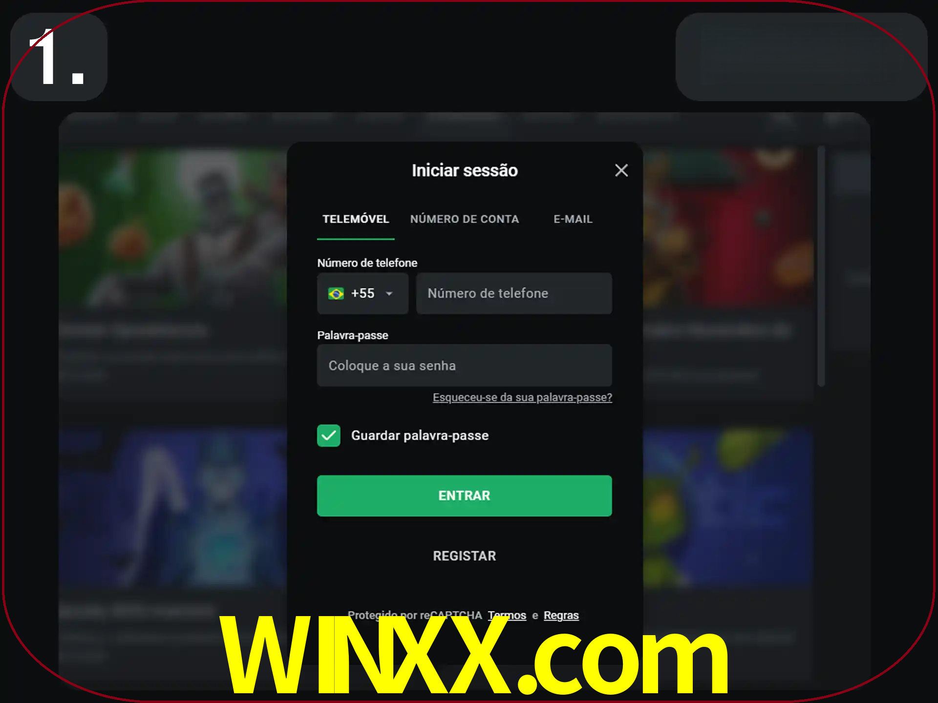 Acesse o site.